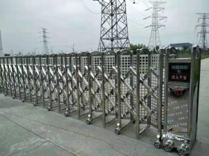 不銹鋼電動伸縮門
